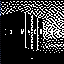 A sleek, black monolith glowing with three vertical white light bars, set against a dusky-blue sky, with minimalist text Metrik Ex Machina” above and below.